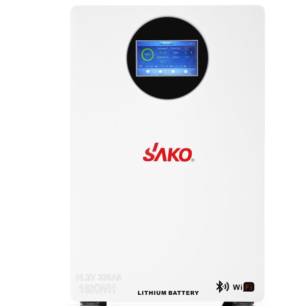 باتری لیتیومی 51.2 ولت، 320 آمپرساعت، دیپ سایکل، برند ساکو، مدل Li-Sun SK-51.2V 320Ah