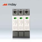 سرج ارستر 50 کیلوآمپر، 600 ولت، 3 پل، برند Mday، مدل MDH6.25-DC600