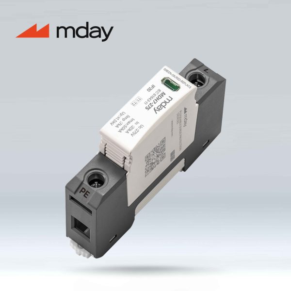 سرج ارستر 50 کیلوآمپر، 440 ولت، 1 پل، برند Mday، مدل MDH7-AC-1P - تصویر 4
