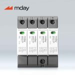 سرج ارستر 50 کیلوآمپر، 385 ولت، 4 پل، برند Mday، مدل MDH7-AC-4P