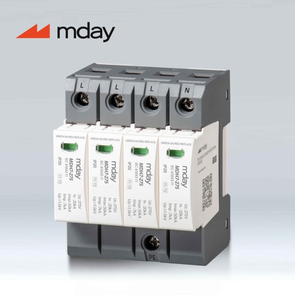 سرج ارستر 50 کیلوآمپر، 320 ولت، 4 پل، برند Mday، مدل MDH7-AC-4P - تصویر 4