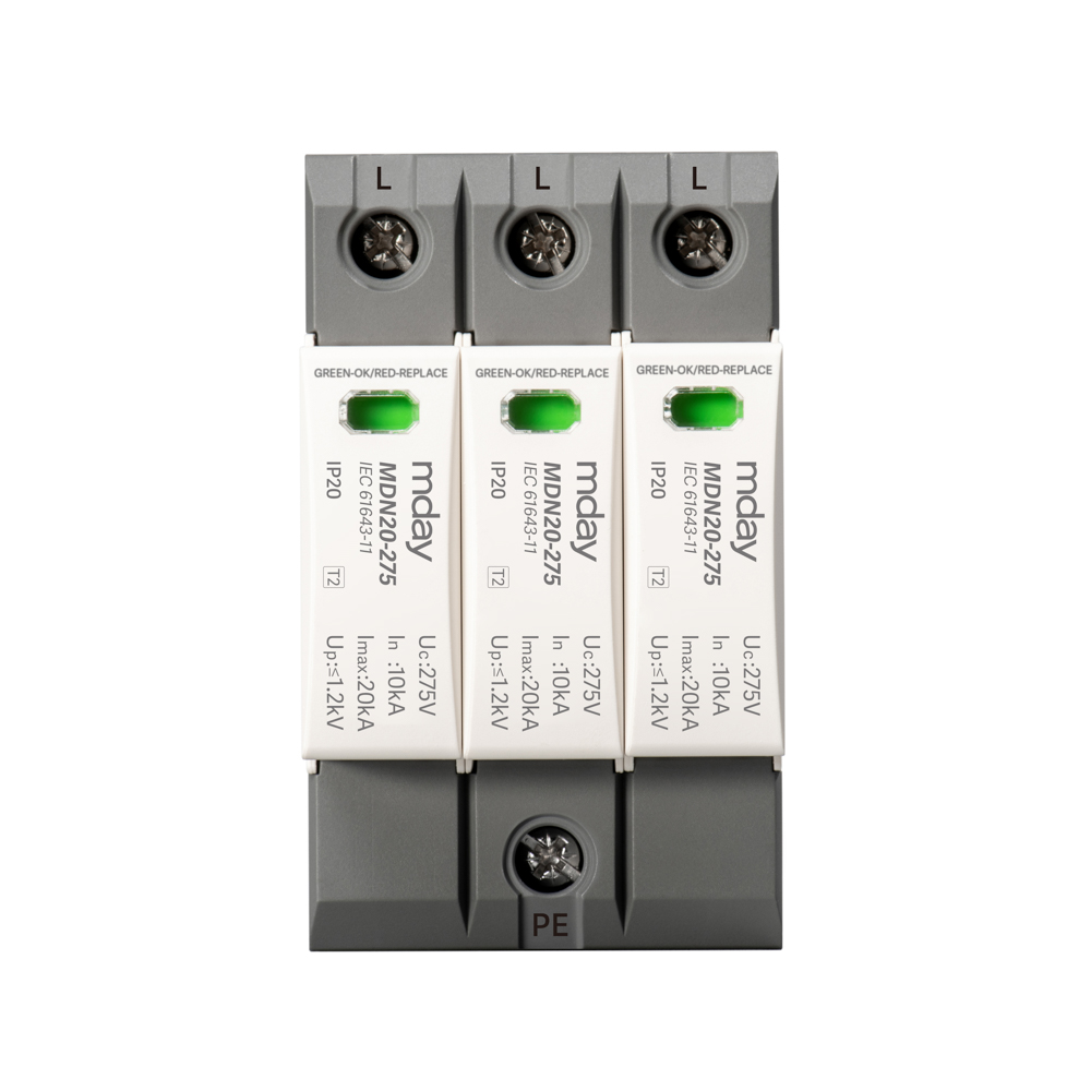 ARSHID-MDN20-AC-3P-1 سرج ارستر 20 کیلوآمپر، 320 ولت، 3 پل، برند Mday، مدل MDN20-AC-3P - تصویر 1