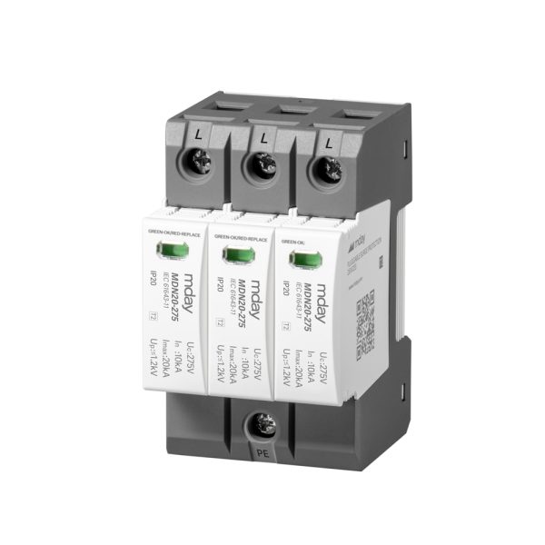 سرج ارستر 20 کیلوآمپر، 320 ولت، 3 پل، برند Mday، مدل MDN20-AC-3P - تصویر 4
