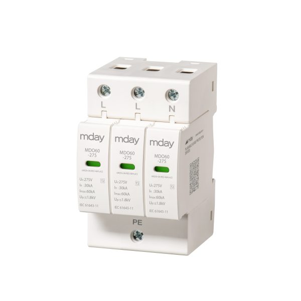 سرج ارستر 60 کیلوآمپر، 440 ولت، 3 پل، برند Mday، مدل MDO60-AC-3P - تصویر 3