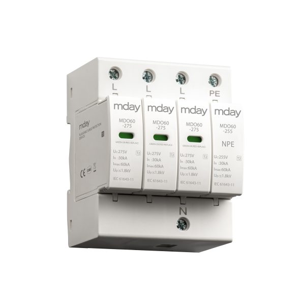 سرج ارستر 60 کیلوآمپر، 385 ولت، 4 پل، برند Mday، مدل MDO60-AC-3P+NPE - تصویر 2