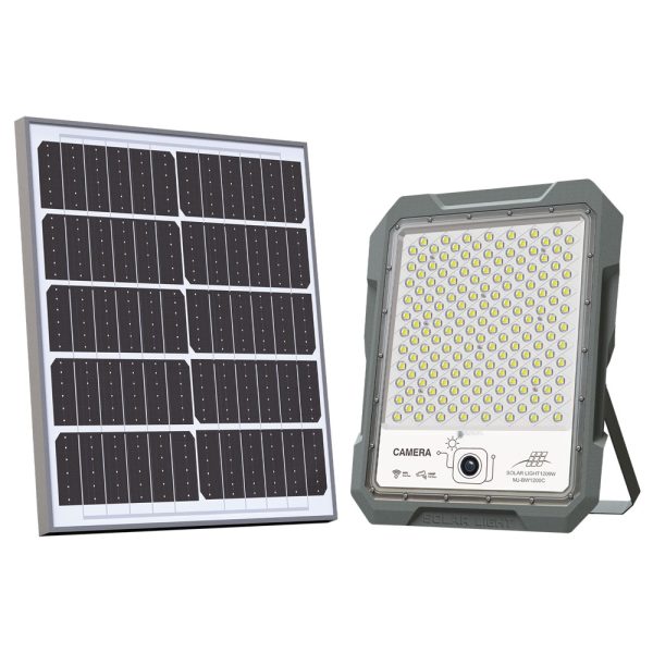 پروژکتوری خورشیدی 1200 وات، برند Newsky، مدل MJ-BW1200C