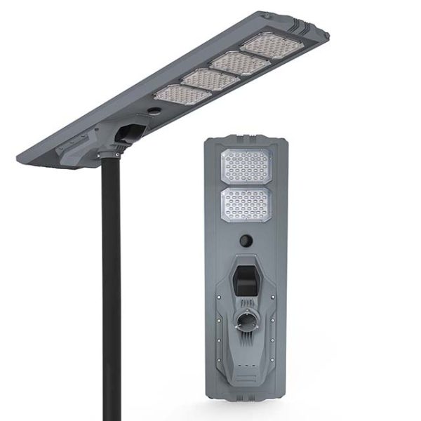 چراغ خیابانی خورشیدی 200 وات، برند Newsky، مدل MJ-SSO200