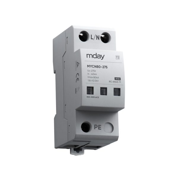 سرج ارستر 80 کیلوآمپر، 385 ولت، 1 پل، برند Mday، مدل MYCN80-AC-1P - تصویر 2