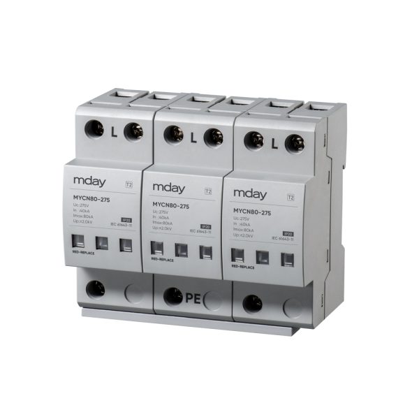 سرج ارستر 80 کیلوآمپر، 275 ولت، 3 پل، برند Mday، مدل MYCN80-AC-3P - تصویر 4