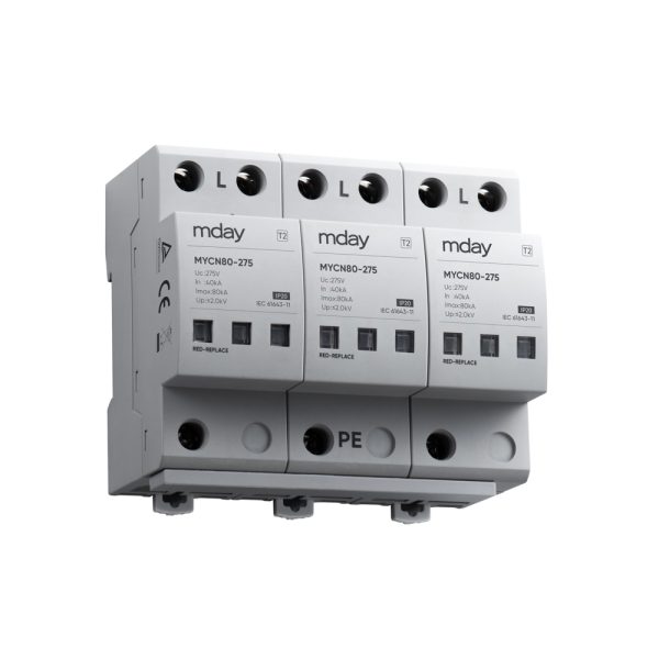 سرج ارستر 80 کیلوآمپر، 275 ولت، 3 پل، برند Mday، مدل MYCN80-AC-3P - تصویر 3