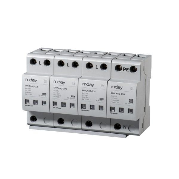 سرج ارستر 80 کیلوآمپر، 385 ولت، 4 پل، برند Mday، مدل MYCN80-AC-3P+NPE - تصویر 4