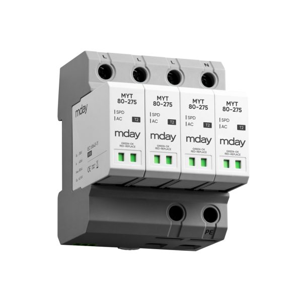 سرج ارستر 80 کیلوآمپر، 275 ولت، 4 پل، برند Mday، مدل MYT80-AC-3P+NPE - تصویر 4