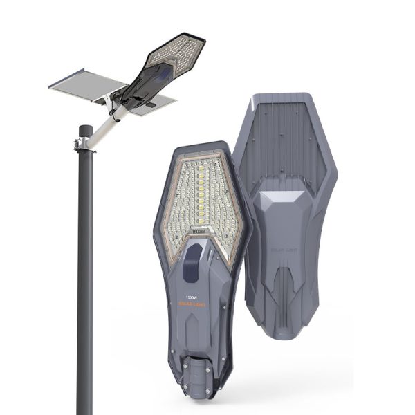 چراغ خیابانی خورشیدی 1500 وات، برند Newsky، مدل X1pro-1500W