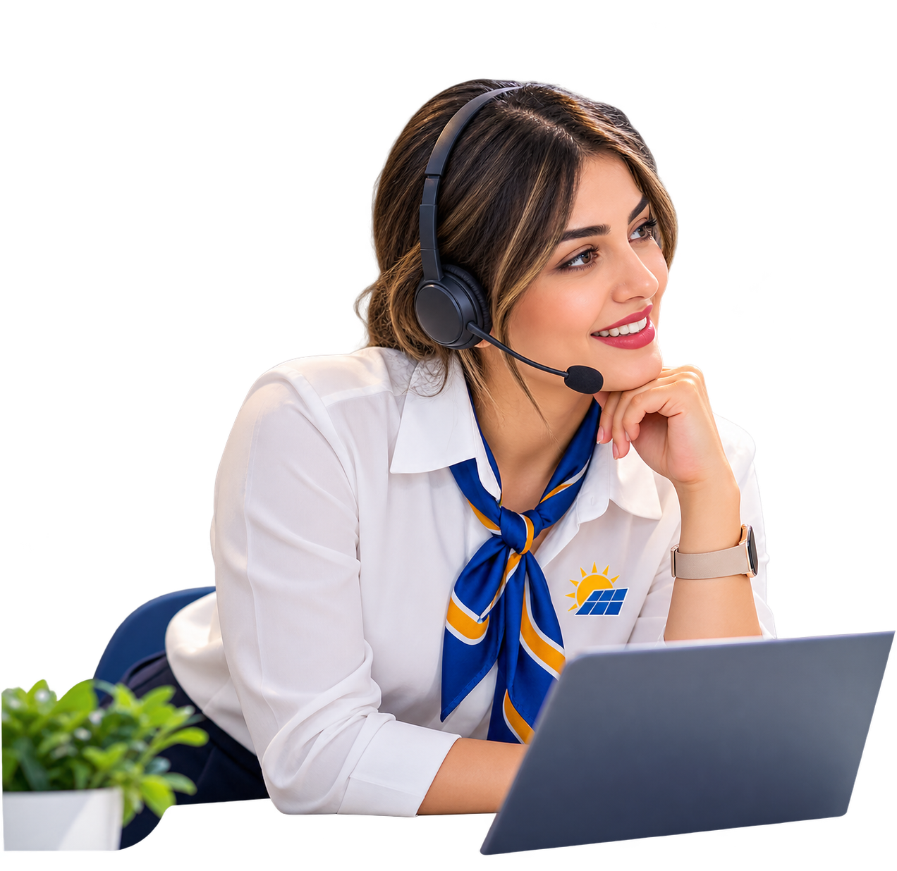 Friendly Solar Support Consultant